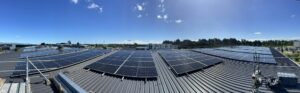 Panoramic View of Connectics roof in Christchurch